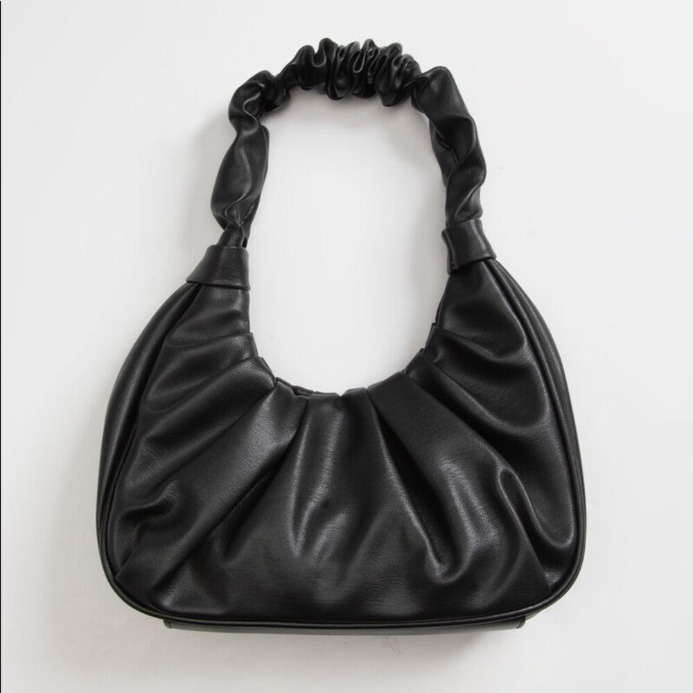 ruched shoulder bag